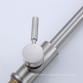 New arrival nickle brushed single lever handle kitchen sink mixer faucet